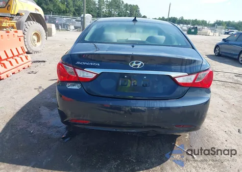2012 Hyundai Sonata Gls из США, поврежденный, VIN 5NPEB4ACXCH461360